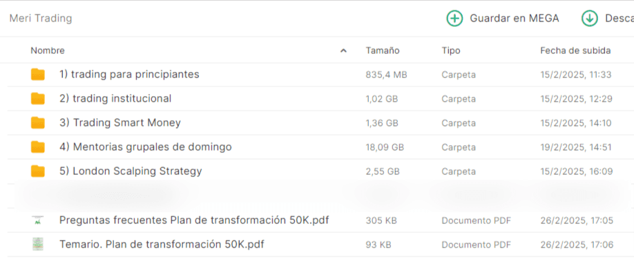 CURSO DE TRADING MERI DAY TRADER MERITXELL CAMPOS - Imagen 2